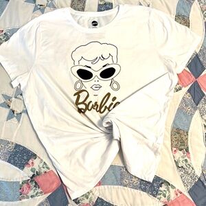 Barbie Vintage Style T-Shirt - Official Mattel - Size XL - Brand New